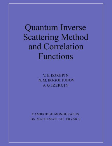 Quantum Inverse Scattering Method and Correlation Functions