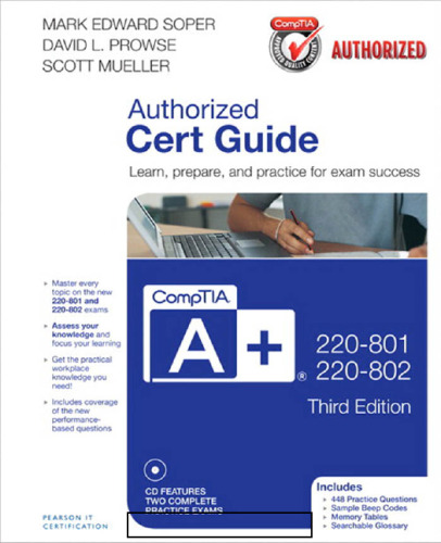 CompTIA A+ 220-801 and 220-802 Cert Guide