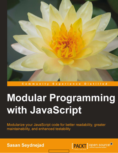 Modular Programming with JavaScript