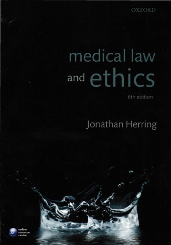 Medical Law and Ethics