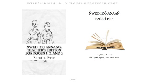 Ñwed Ikö Anaañ: Teacherʼs Edition for Books 1, 2, and 3