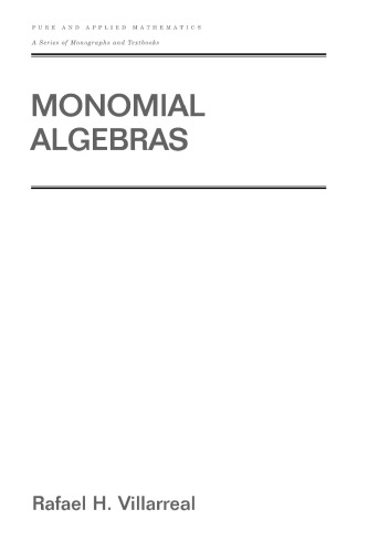 Monomial Algebras Villarreal