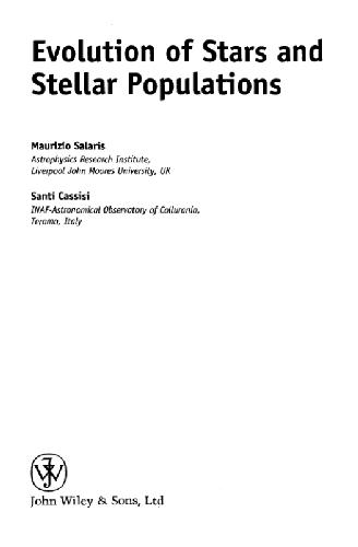 Evolution of stars and stellar populations