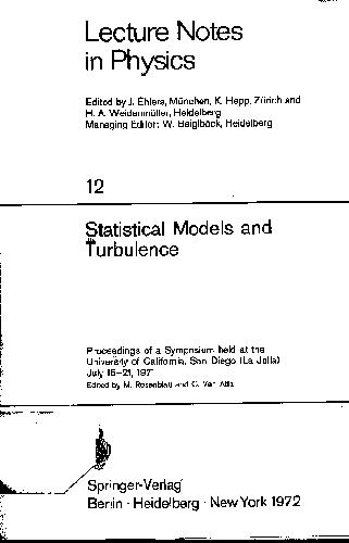 Statistical models and Turbulence