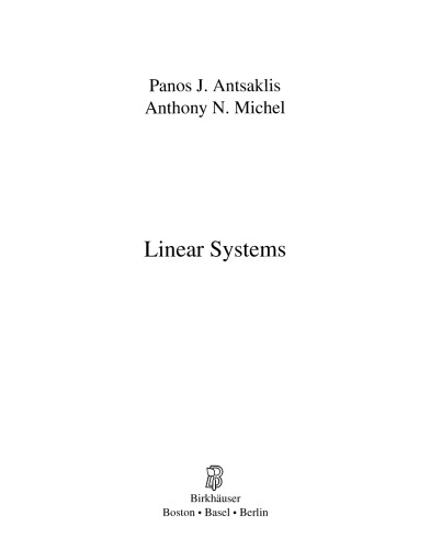 Linear Systems