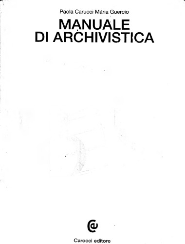 Manuale di archivistica