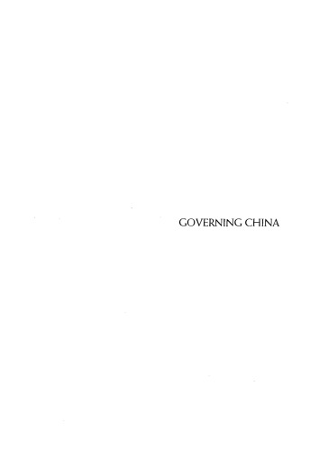 Governing China: From Revolution Through Reform