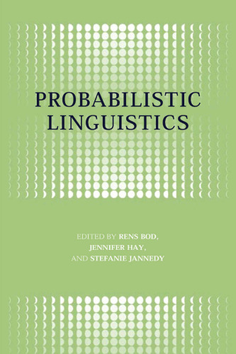 Probabilistic Linguistics 