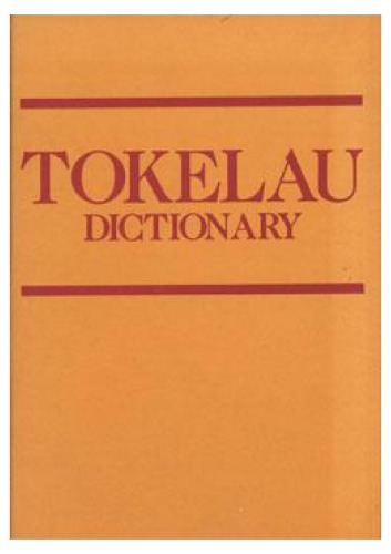 Tokelau Dictionary (with grammar sketch)