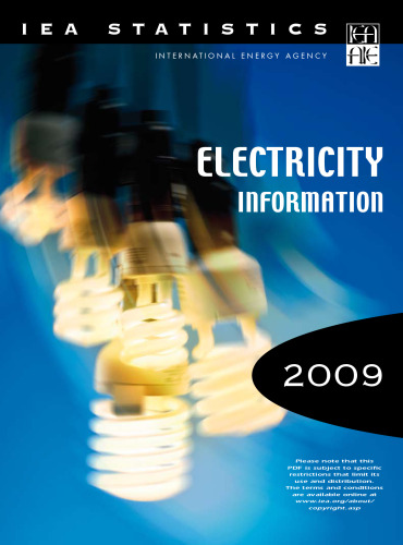 Electricity information 2009 : with 2008 data.