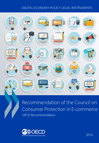 OECD Recommendation of the Council on Consumer Protection in E-Commerce.