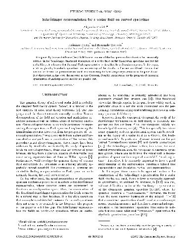 Relation between Fock and Schroedinger representations for scalar field