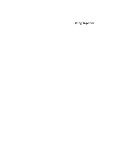 Living Together: Jacques Derrida’s Communities of Violence and Peace