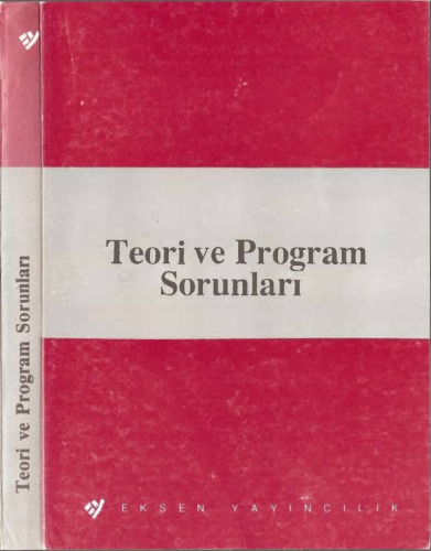 Teori ve Program Sorunları