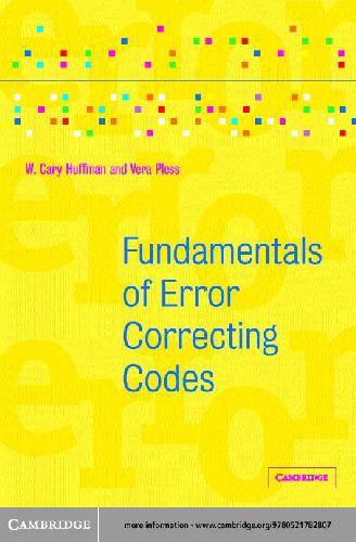 Fundamentals of Error-Correcting Codes