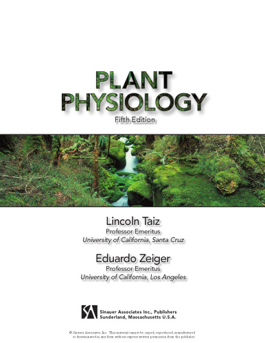 Plant Physiology