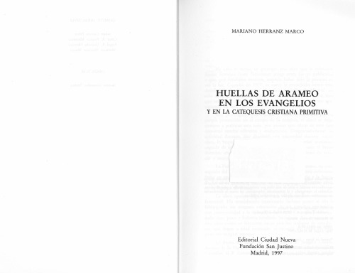 Huellas de arameo en los evangelios