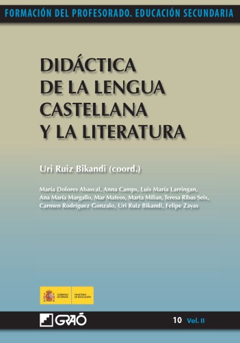 Didáctica de la lengua castellana y la literatura