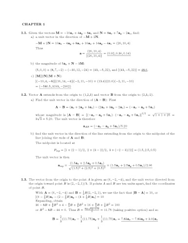 Engineering Electromagnetics Solutions Manual