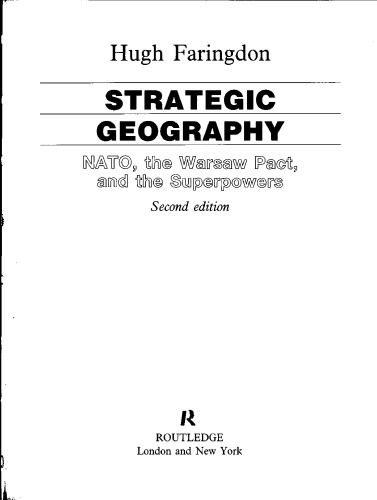 Strategic Geography: NATO, Warsaw Pact, and the Superpowers