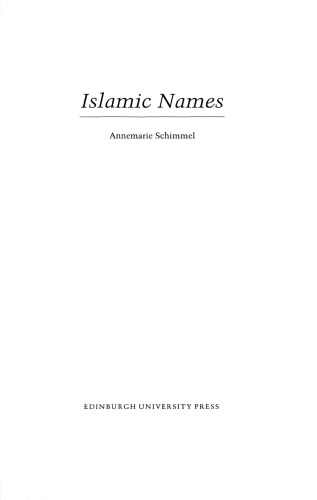 Islamic Names