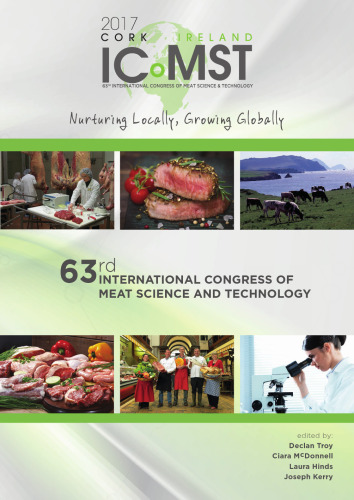 63rd International Congress of Meat Science and Technology: Nurturing Locally, Growing Globally