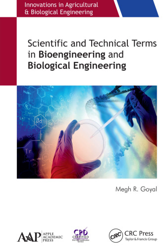 Scientific and Technical Terms in Bioengineering and Biological Engineering