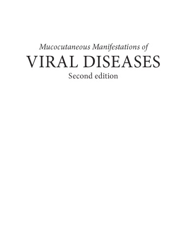 Mucocutaneous manifestations of viral diseases