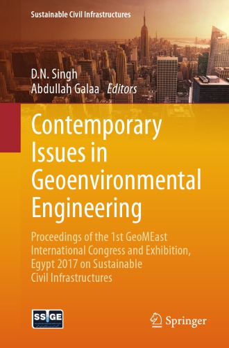 CONTEMPORARY ISSUES IN GEOENVIRONMENTAL ENGINEERING : proceedings of the 1st