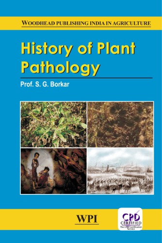 History of plant pathology