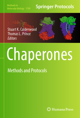  Chaperones: Methods and Protocols