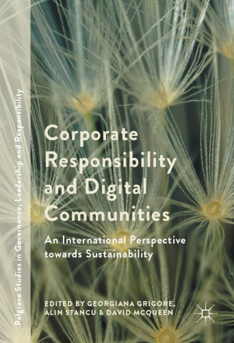  Corporate Responsibility and Digital Communities: An International Perspective towards Sustainability