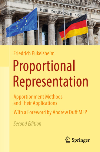  Proportional Representation: Apportionment Methods and Their Applications