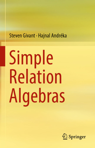  Simple Relation Algebras