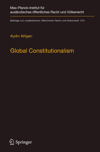  Global Constitutionalism: A Socio-legal Perspective