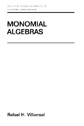 Monomial algebras