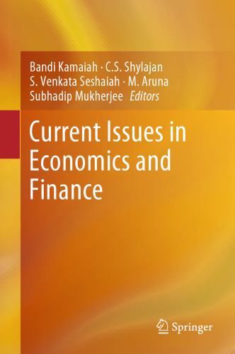  Current Issues in Economics and Finance