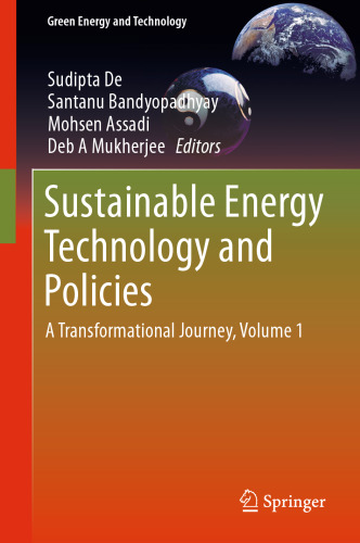  Sustainable Energy Technology and Policies: A Transformational Journey, Volume 1