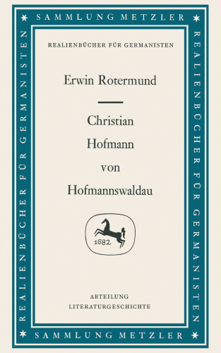  Christian Hofmann von Hofmannswaldau