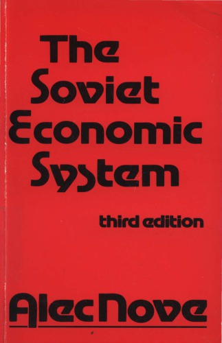 The Soviet Economic System