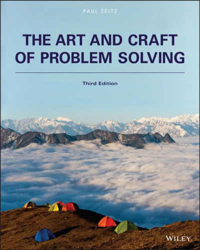 The art and craft of problem solving