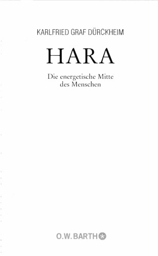 Hara - Die Energetische Mitte des Menschen