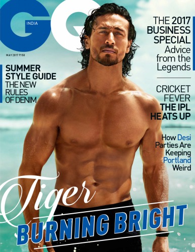 GQ India [May 2017] - feat. Tiger Shroff