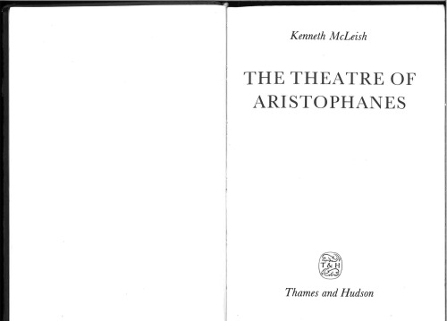 The Theatre of Aristophanes