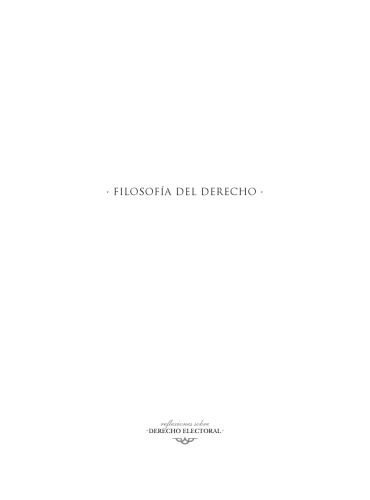 Filosofía del derecho