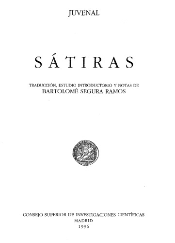 Sátiras (Edición bilingüe)