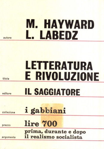 Letteratura e rivoluzione