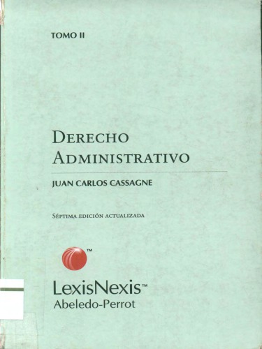 Derecho Administrativo. Tomo II