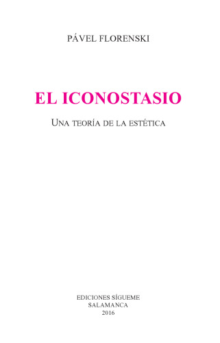 El iconostasio, una teoría de la estetica