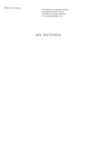 My Ántonia